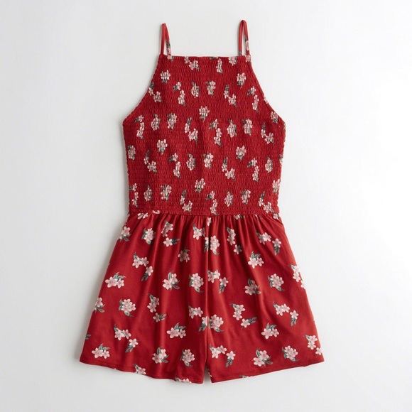 Hollister Pants - Hollister Smocked Romper